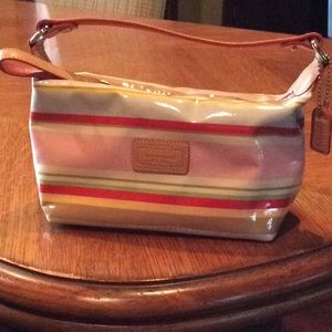 Coach laminated bag